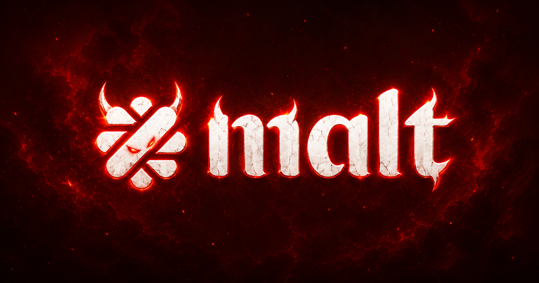 Malt — demonic logo
